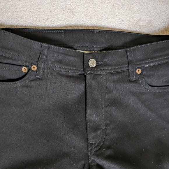 Acne Men's North Stay Black Jeans, 30x32 - Picture 5 of 10